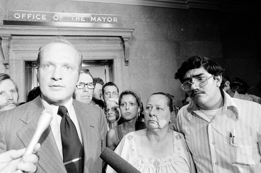 Northwest Community Organization members sit-in at Mayor's Office - Randy B. Leffingwell for Chicago Sun-Times