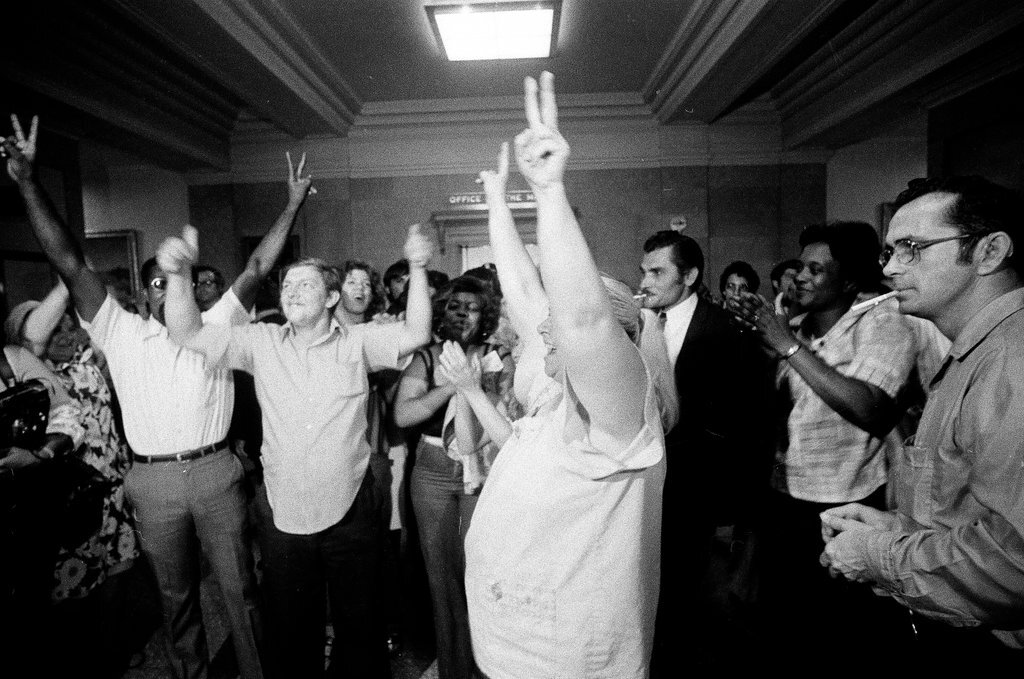 Northwest Community Organization members sit-in at Mayor's Office - Randy B. Leffingwell for Chicago Sun-Times