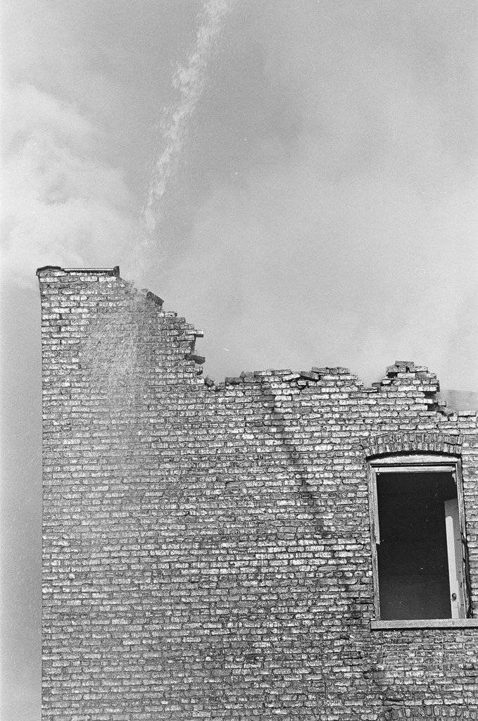 Firefighters at building on South Ellis - Chicago Sun-Times