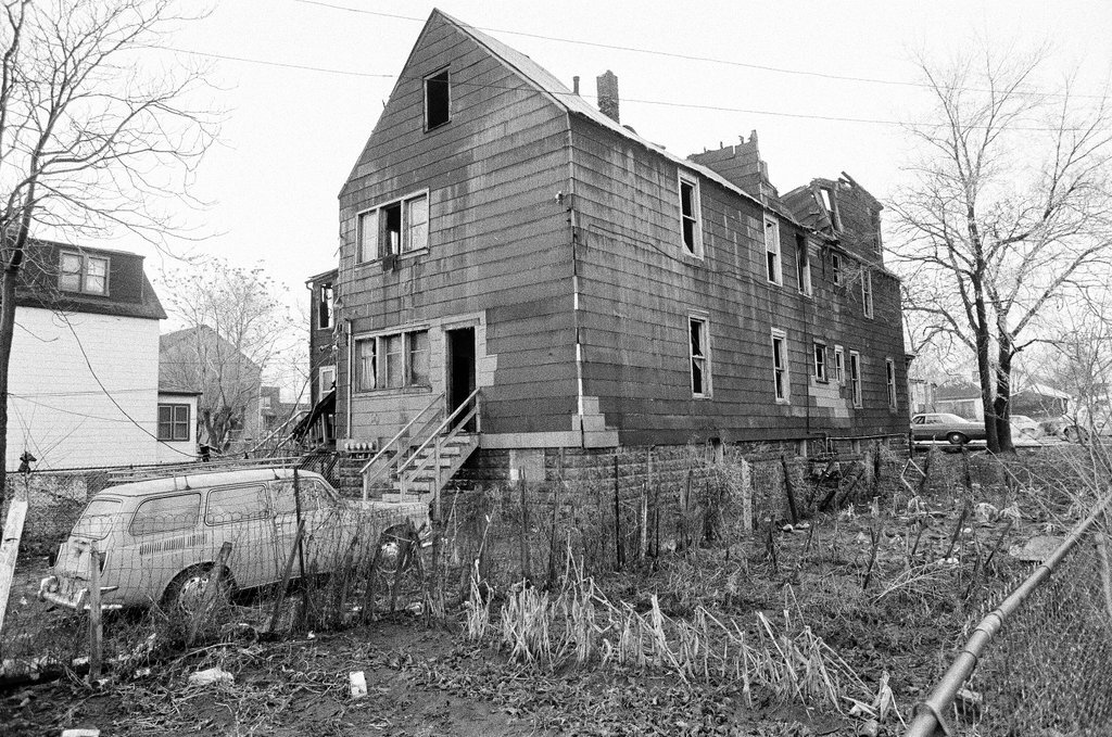 House damaged by fire in Chicago Heights - Randy B. Leffingwell for Chicago Sun-Times