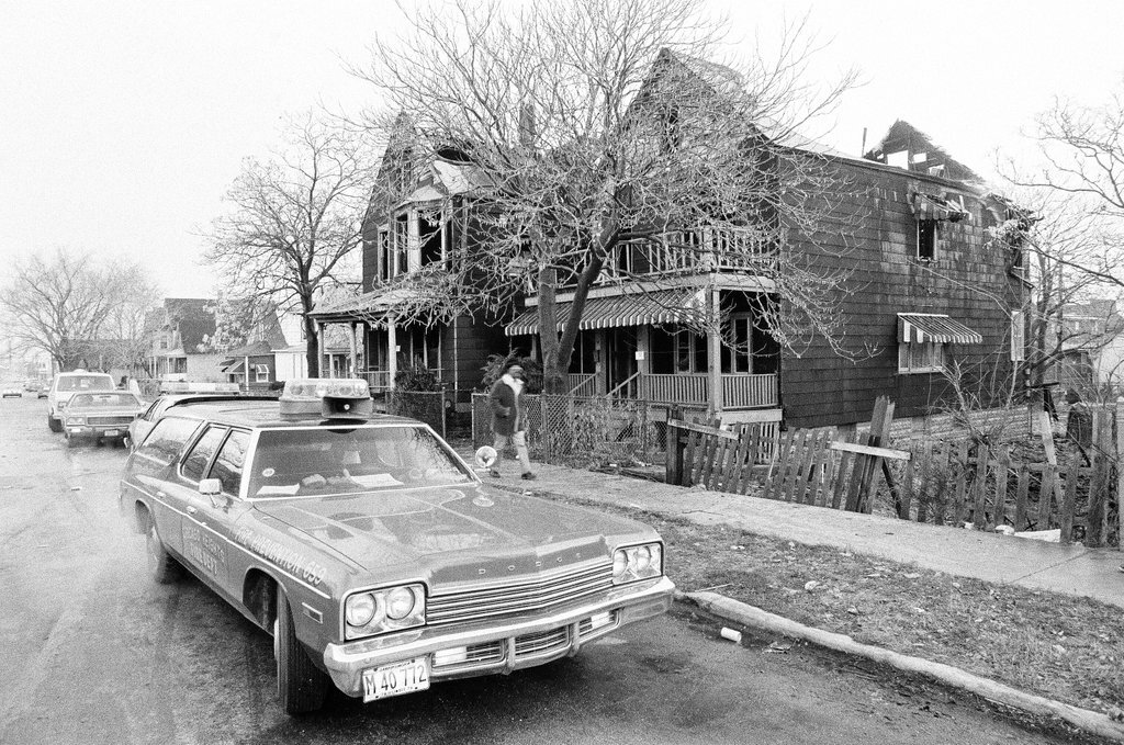 House damaged by fire in Chicago Heights - Randy B. Leffingwell for Chicago Sun-Times