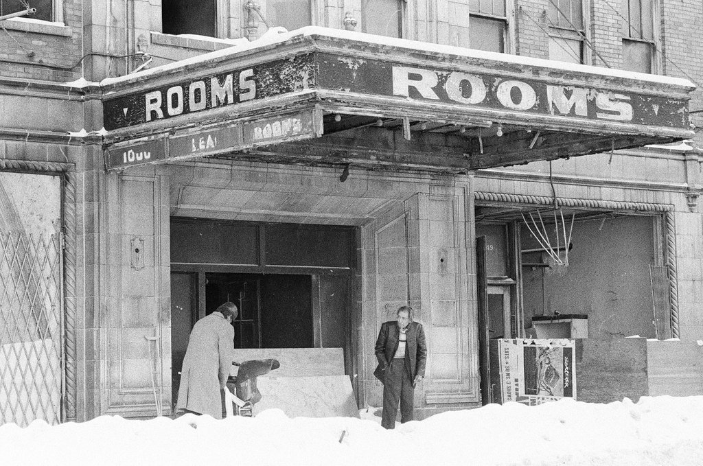 Skid Row in the Near West Side - James DePree for Chicago Sun-Times