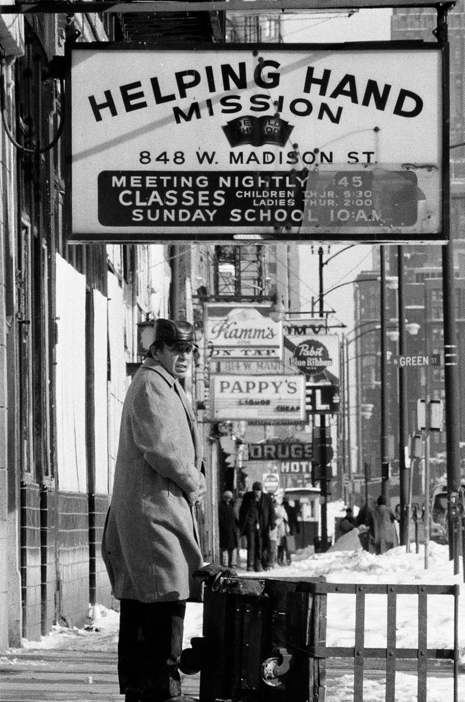 Skid Row in the Near West Side - James DePree for Chicago Sun-Times