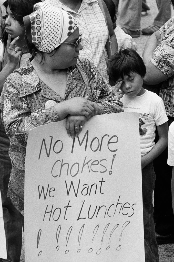 Anti-busing rally at Daley Center - Larry Graff for Chicago Sun-Times