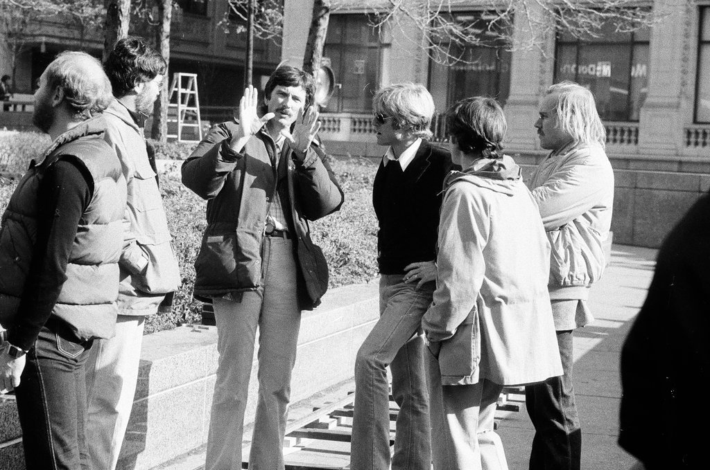 Robert Redford at Sun-Times Plaza - James (Jim) Klepitsch for Chicago Sun-Times