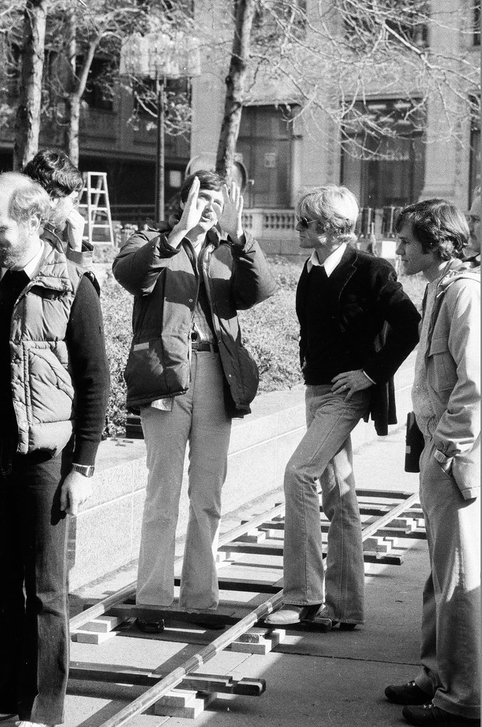 Robert Redford at Sun-Times Plaza - James (Jim) Klepitsch for Chicago Sun-Times