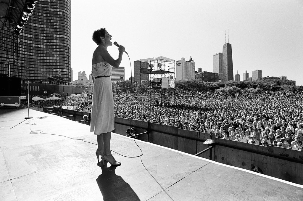 Helen Reddy at ChicagoFest - Kevin Horan for Chicago Sun-Times