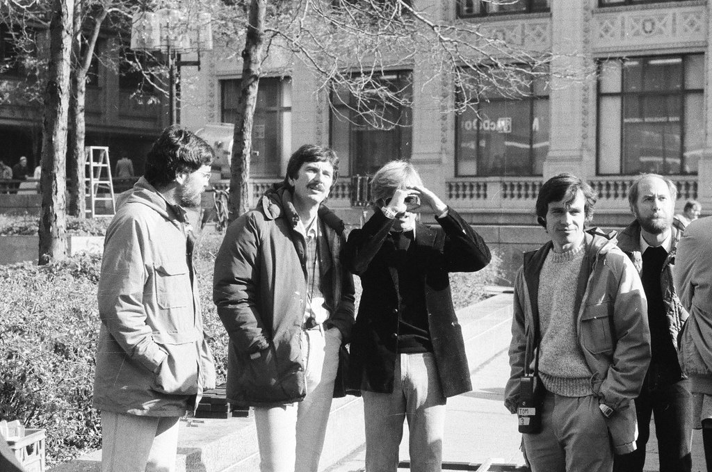 Robert Redford at Sun-Times Plaza - James (Jim) Klepitsch for Chicago Sun-Times