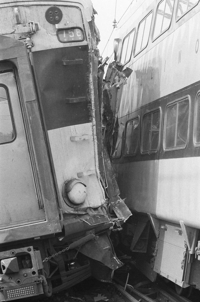 Two Illinois Central trains crashed - John H. White for Chicago Sun-Times