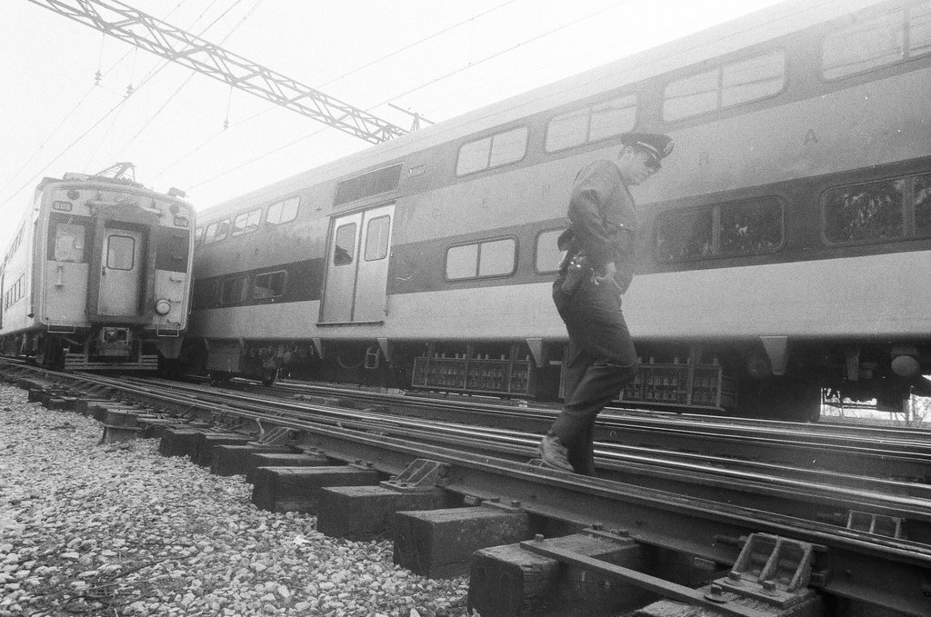 Two Illinois Central trains crashed - John H. White for Chicago Sun-Times