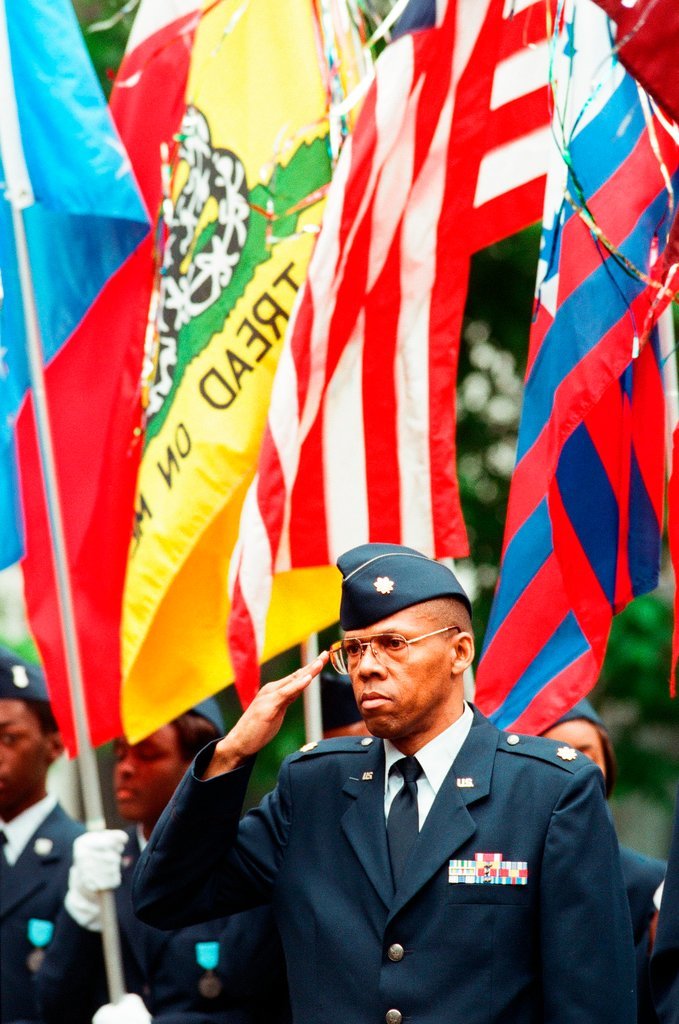 Wreath laying ceremony in memory of Korean War - Jean Lachat for Chicago Sun-Times