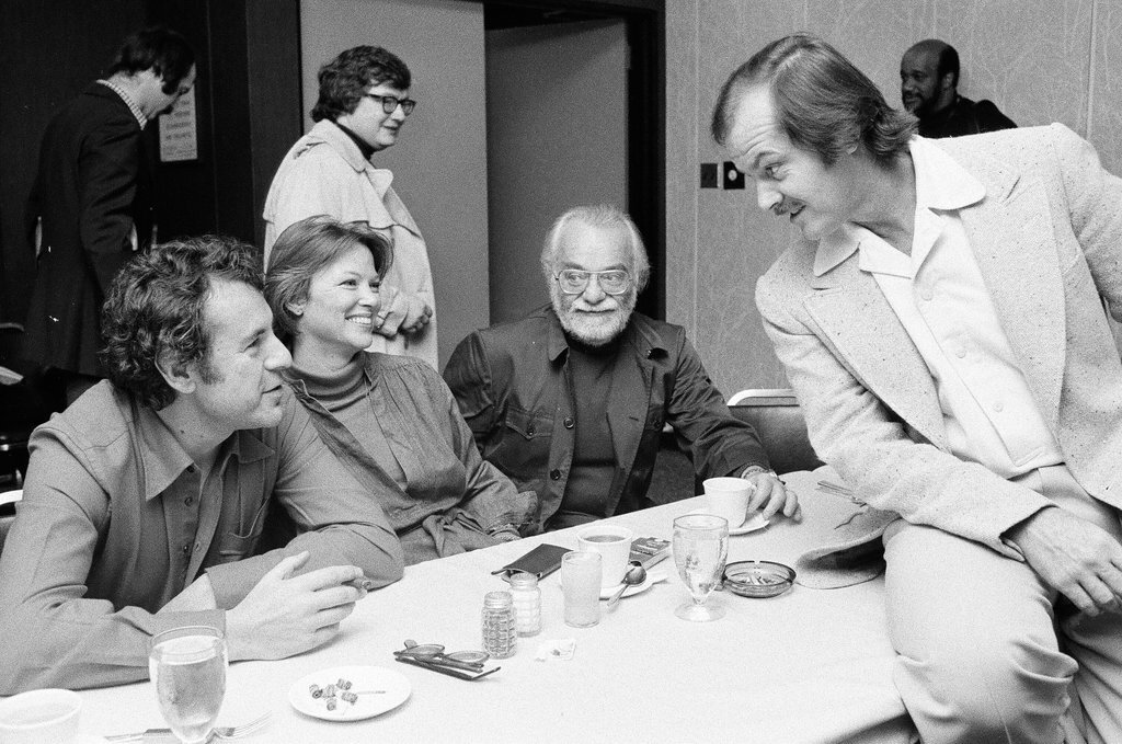 Jack Nicholson and Milos Forman - Jerry Tomaselli for Chicago Sun-Times
