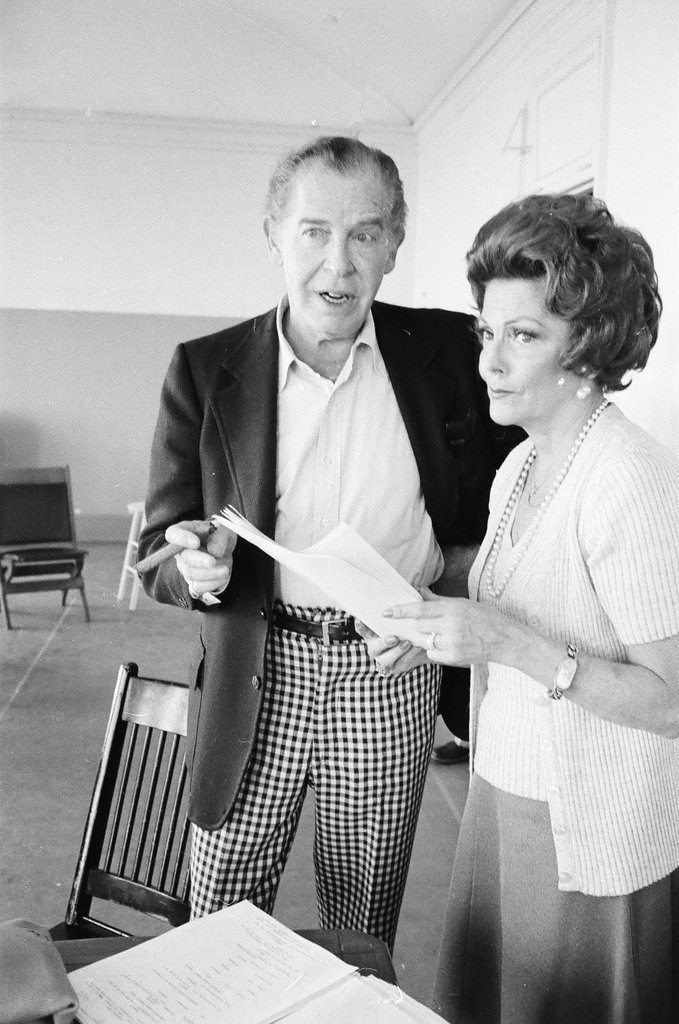 Milton Berle and Vivian Blaine - Fred Stein for Chicago Daily News