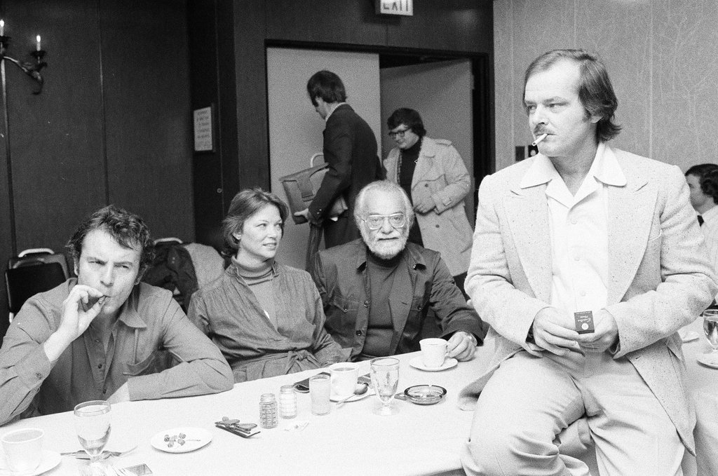 Jack Nicholson and Milos Forman - Jerry Tomaselli for Chicago Sun-Times