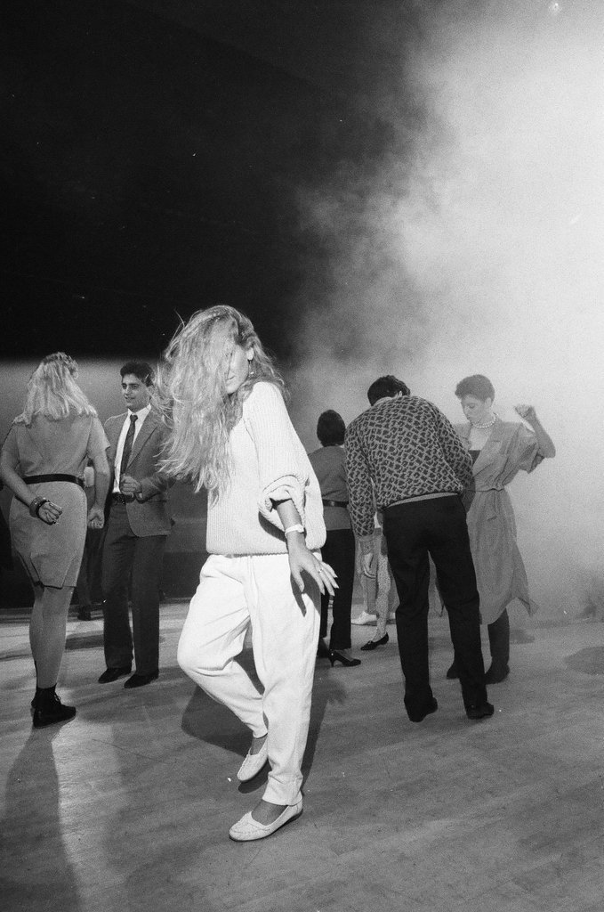 Guests dancing at Riviera Club - Reeder for Chicago Sun-Times