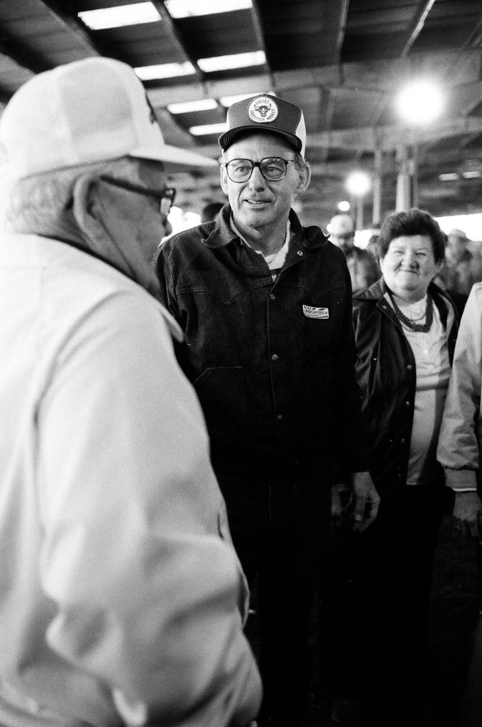 Adlai Stevenson at Chicago-Joliet Livestock Center - Rich Hein for Chicago Sun-Times