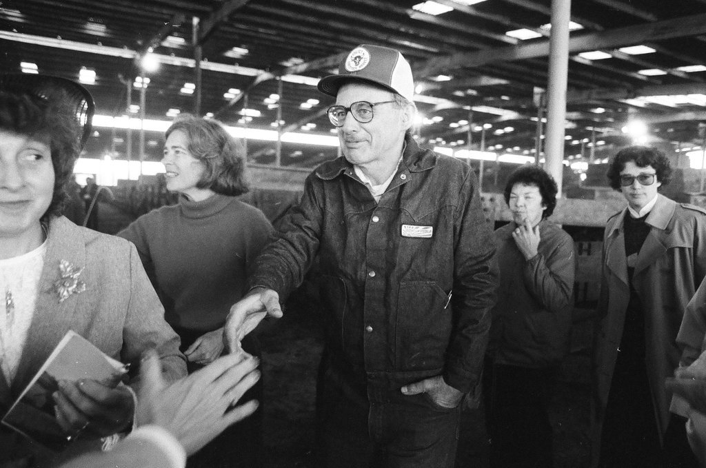 Adlai Stevenson at Chicago-Joliet Livestock Center - Rich Hein for Chicago Sun-Times