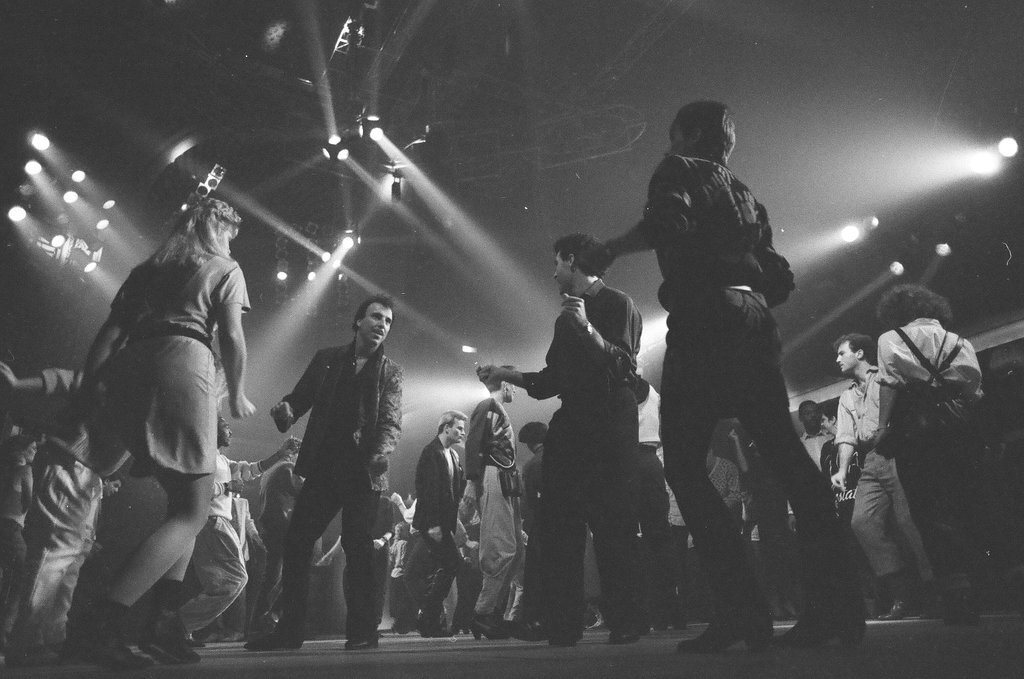 Guests dancing at Riviera Club - Reeder for Chicago Sun-Times