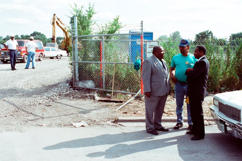 Protest against CTA hiring practices - Jon Sall for Chicago Sun-Times
