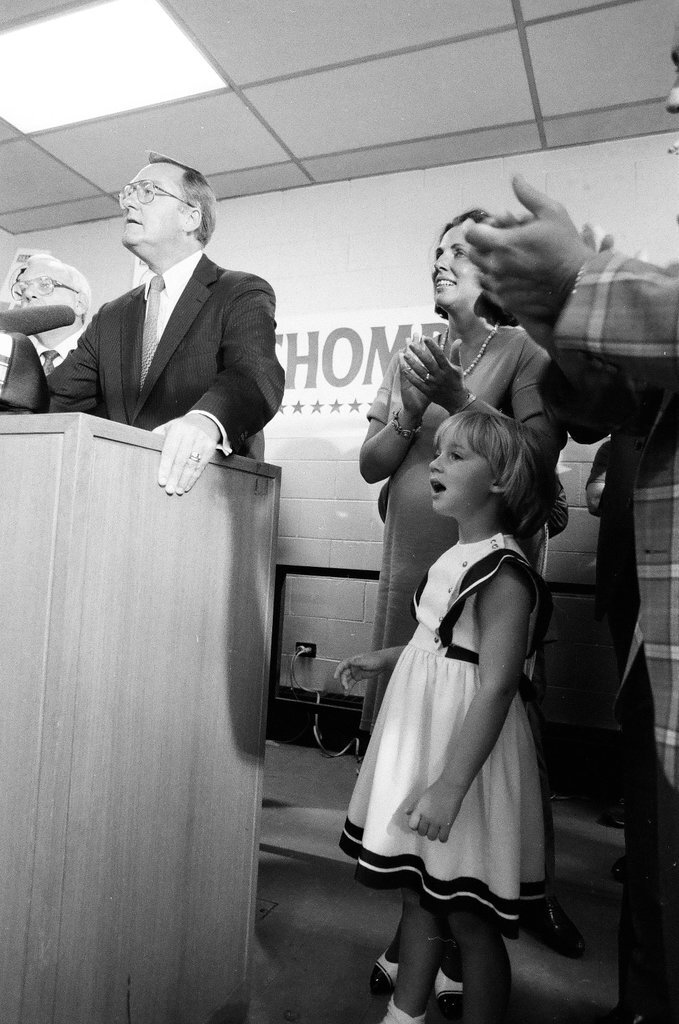 Governor Thompson announces fourth term - Bob (Robert) Black for Chicago Sun-Times