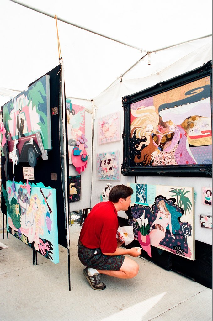 Gold Coast Art Fair - John Freidah for Chicago Sun-Times