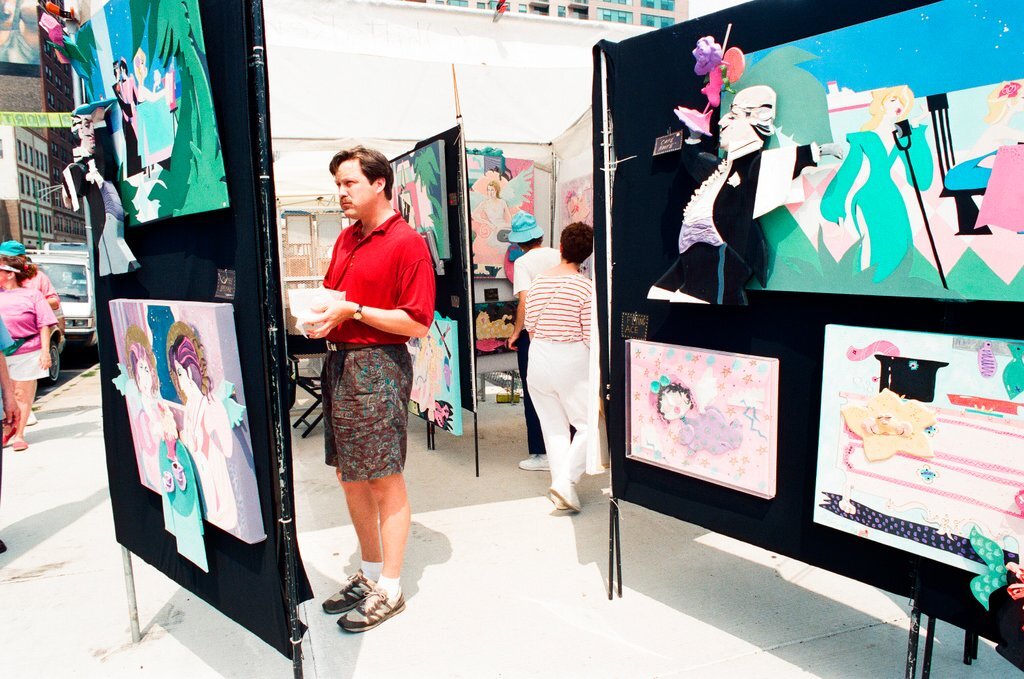 Gold Coast Art Fair - John Freidah for Chicago Sun-Times