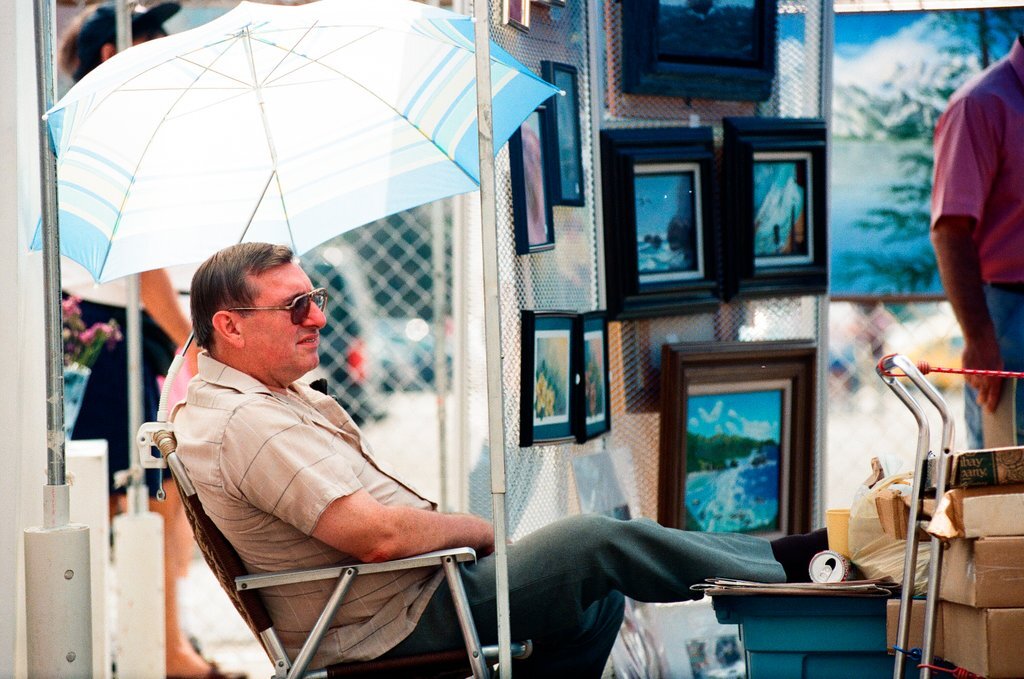 Gold Coast Art Fair - John Freidah for Chicago Sun-Times