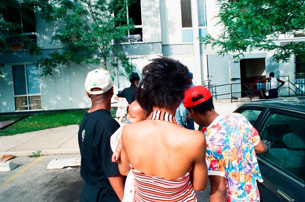 Aftermath of an apartment fire - John Freidah for Chicago Sun-Times