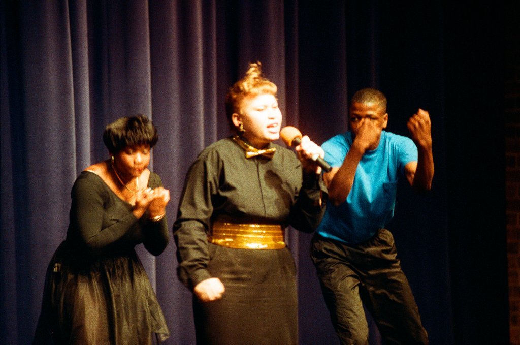 Gospel musical kickoff for Fenger High School sports and arts program - Bob (Robert) Black for Chicago Sun-Times