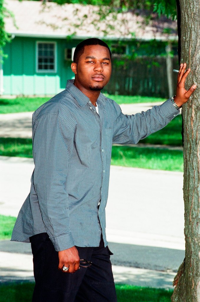 Anthony Taylor on Boy Crazy trading card - Brian Jackson for Chicago Sun-Times