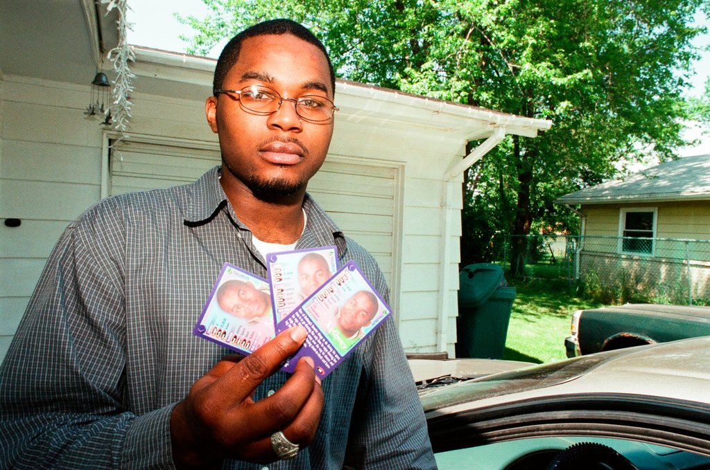 Anthony Taylor on Boy Crazy trading card - Brian Jackson for Chicago Sun-Times
