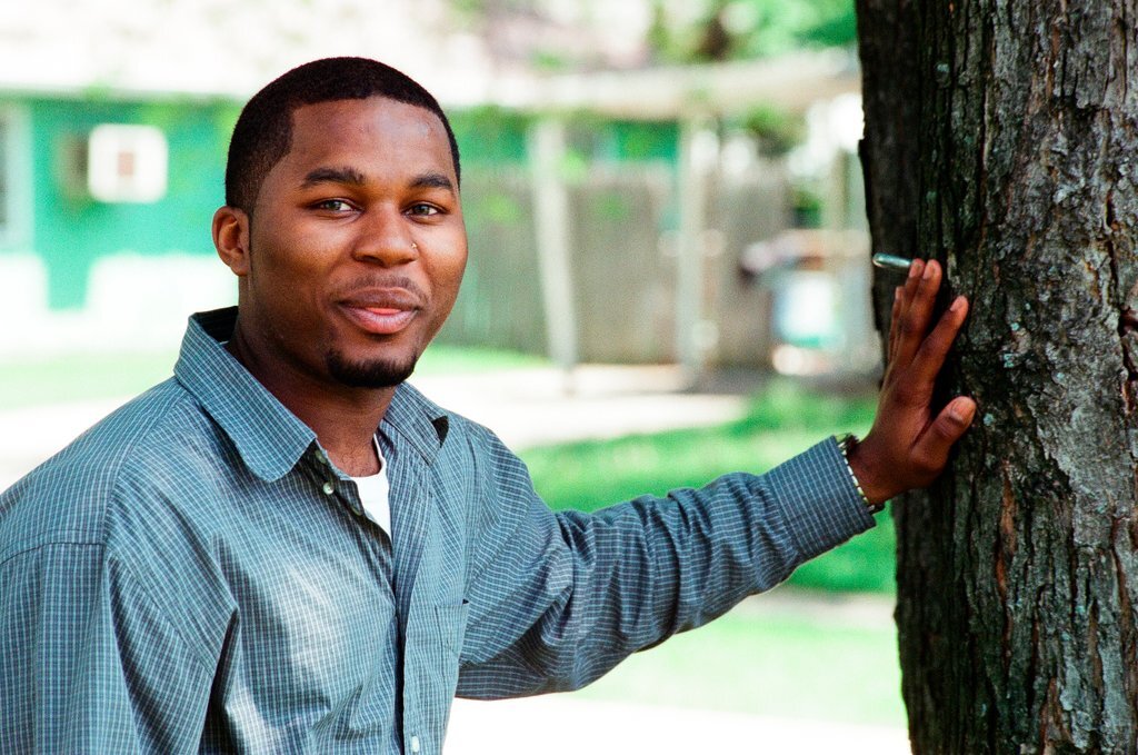 Anthony Taylor on Boy Crazy trading card - Brian Jackson for Chicago Sun-Times