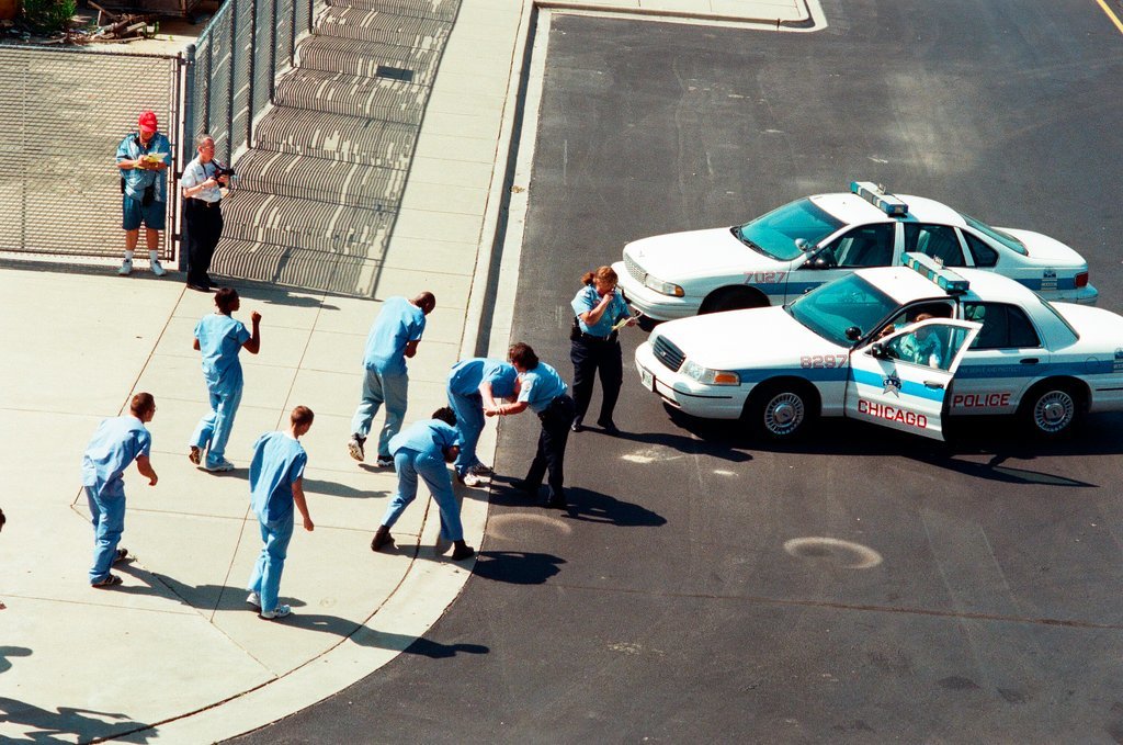 Chicago Fire Department leads terrorism drill at Comiskey Park - John H. White for Chicago Sun-Times