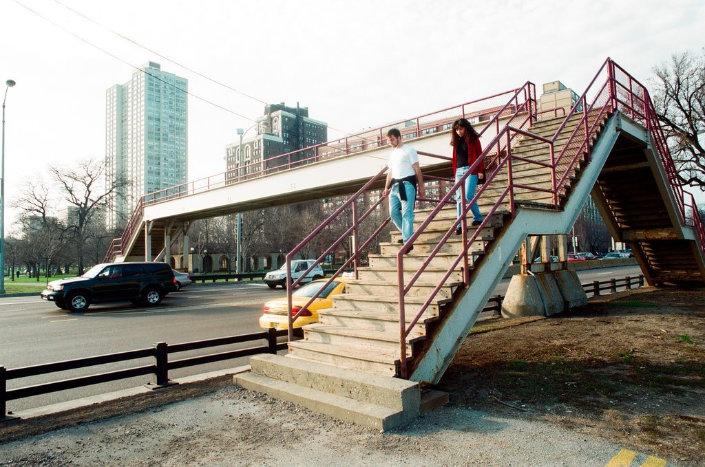 Views of South Lake Shore Drive during plans for redevelopment - Rich Hein for Chicago Sun-Times