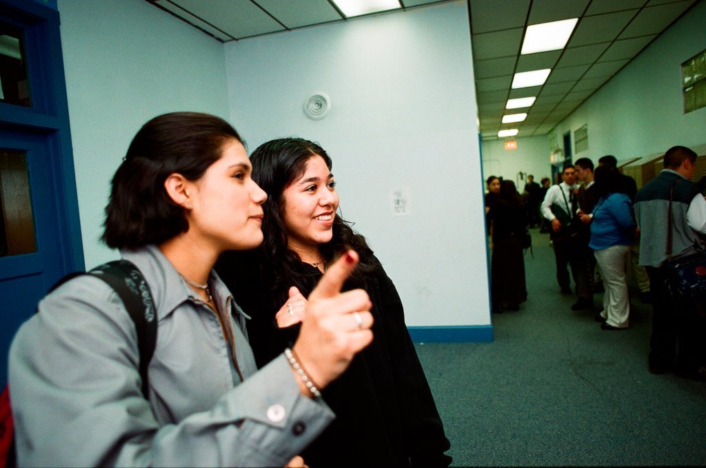 Students during the school day at Cristo Rey High School - Jean Lachat for Chicago Sun-Times