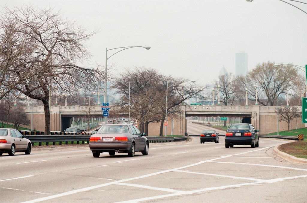 Views of South Lake Shore Drive during plans for redevelopment - Rich Hein for Chicago Sun-Times