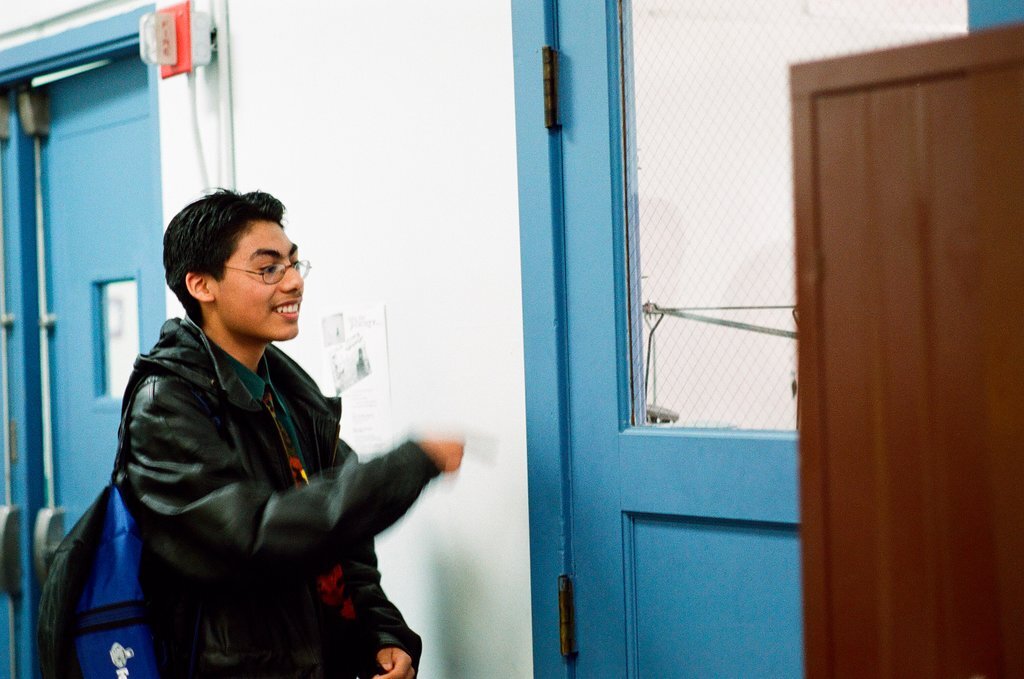 Students during the school day at Cristo Rey High School - Jean Lachat for Chicago Sun-Times