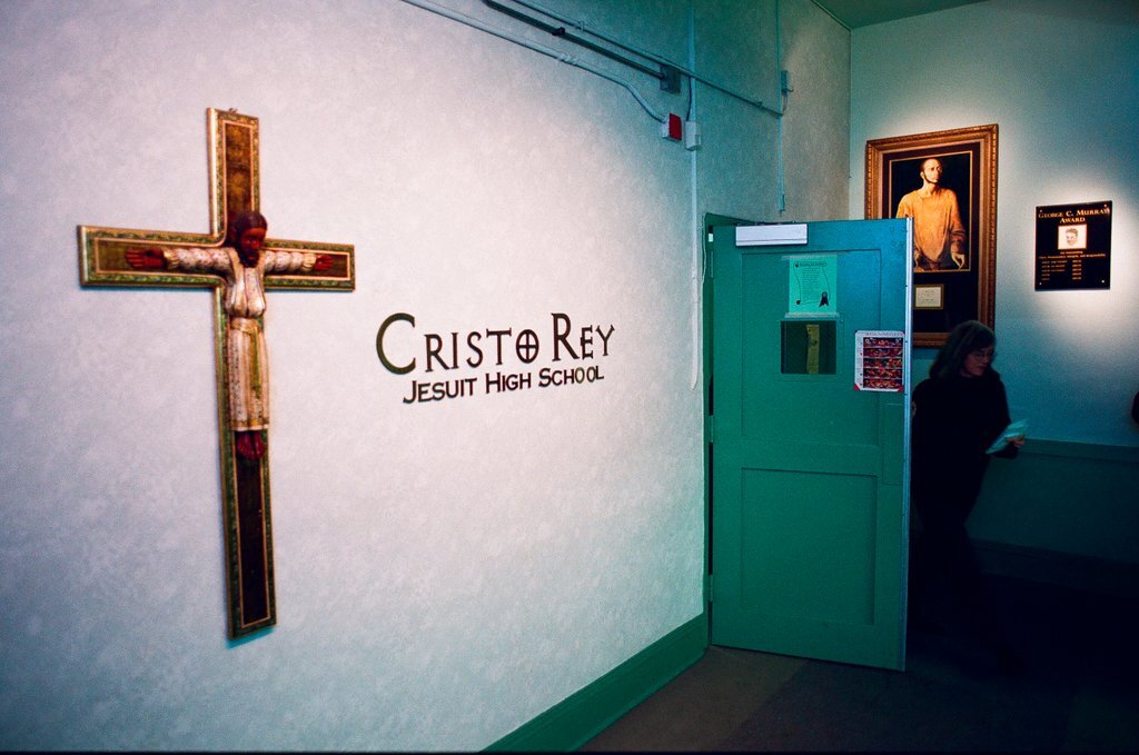 Students during the school day at Cristo Rey High School - Jean Lachat for Chicago Sun-Times
