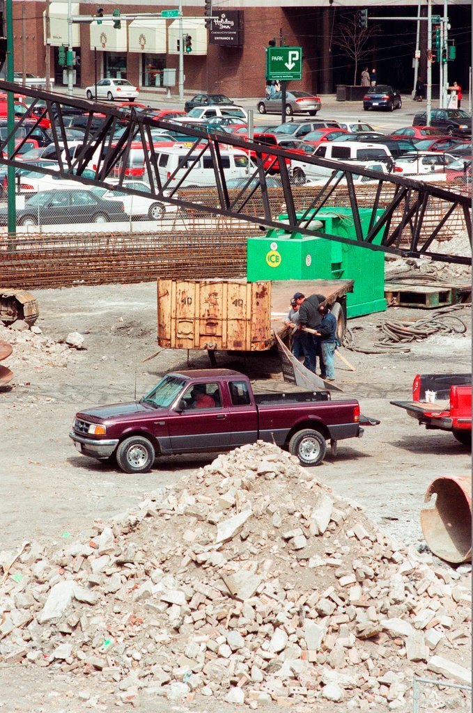 Grand-Pier construction site - John H. White for Chicago Sun-Times