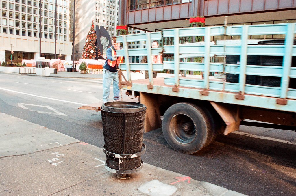 Views of workers in the loop - John H. White for Chicago Sun-Times