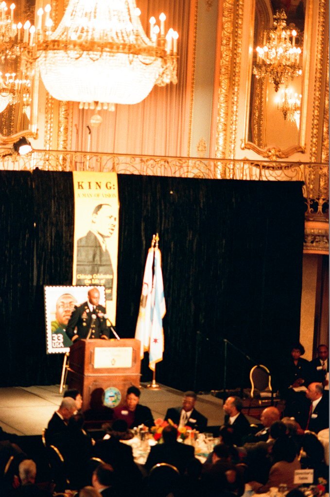 Mayor Richard Daley's Martin Luther King, Jr. celebration - John H. White for Chicago Sun-Times