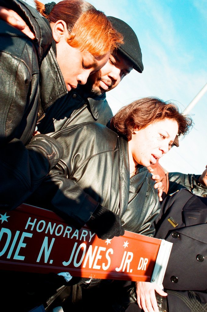 Officer Eddie Nelson Jones, Jr. street naming - Brian Jackson for Chicago Sun-Times