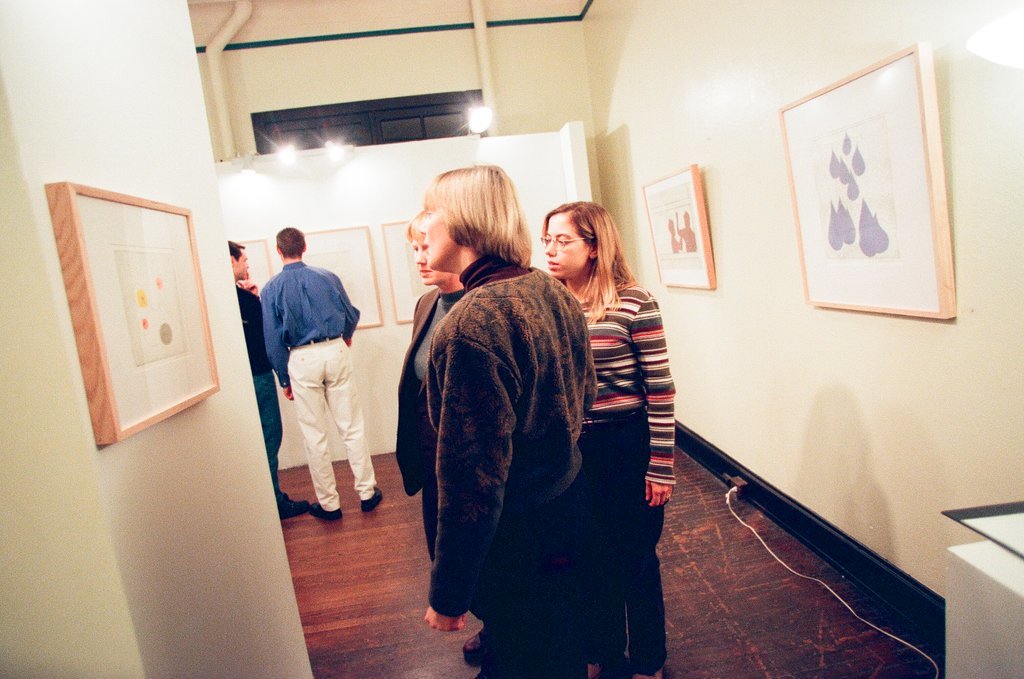 Opening reception for Andre Schumacher exhibit - Richard A. Chapman for Chicago Sun-Times
