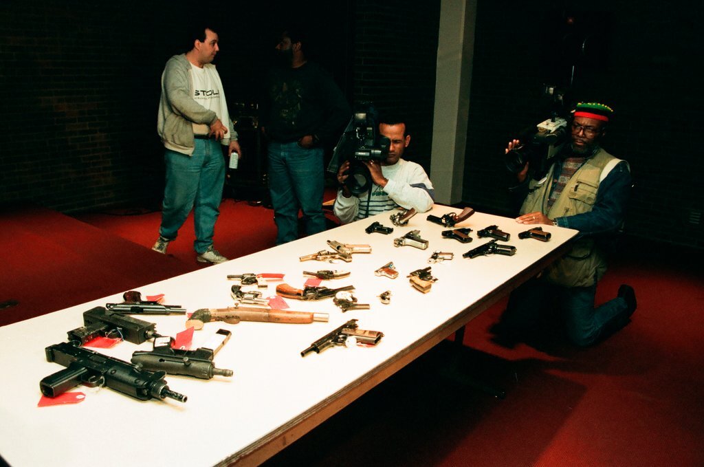 Mayor Daley holds gun seizure press conference - Al Podgorski for Chicago Sun-Times