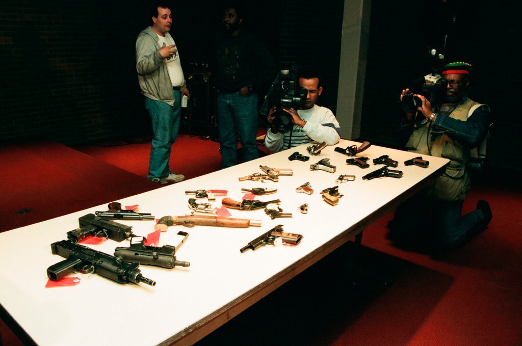 Mayor Daley holds gun seizure press conference - Al Podgorski for Chicago Sun-Times