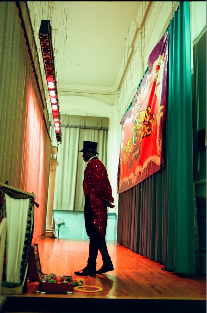 Johnathon Iverson, ringmaster for Ringling Bros. and Barnum & Bailey Circus - Chicago Sun-Times
