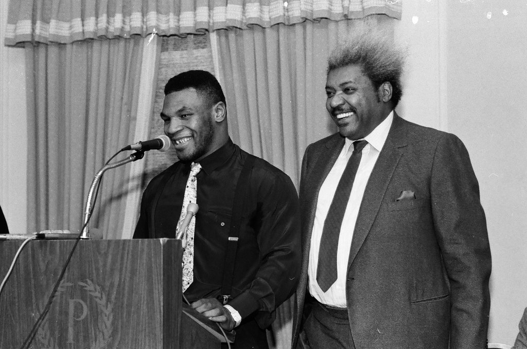 Press conference for Mike Tyson's exhibition match vs. James Tillis - Chicago Sun-Times