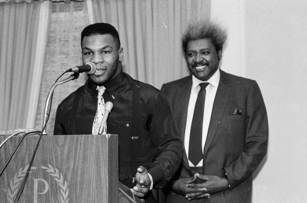 Press conference for Mike Tyson's exhibition match vs. James Tillis - Chicago Sun-Times