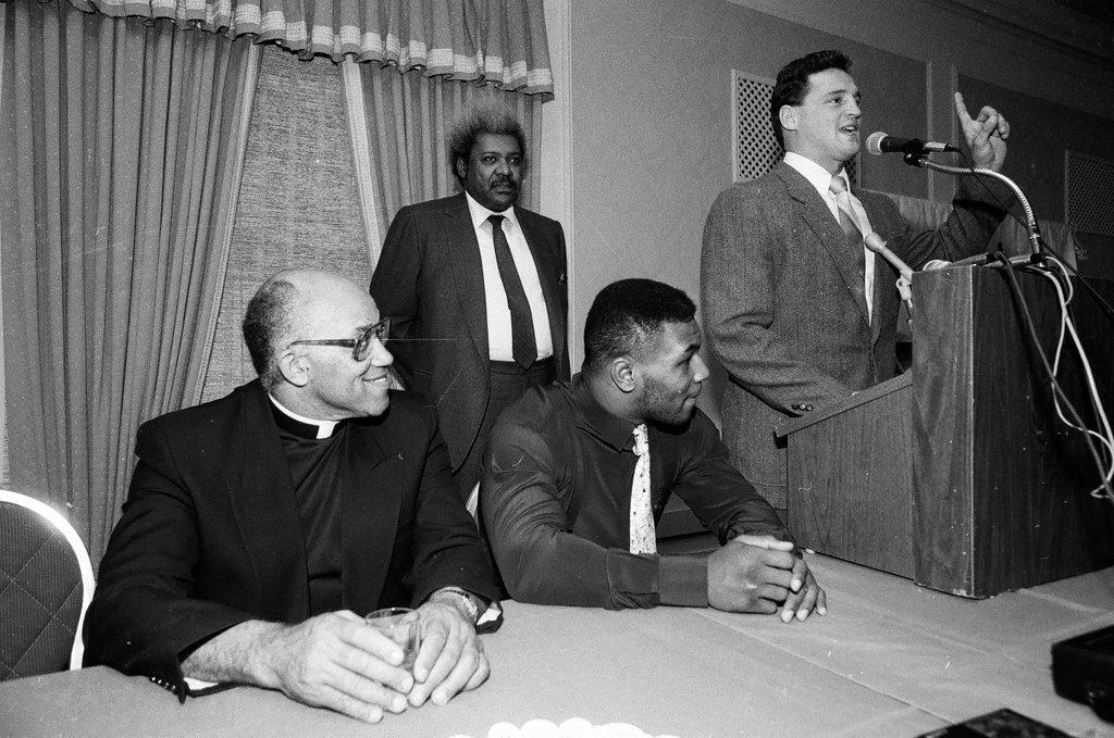 Press conference for Mike Tyson's exhibition match vs. James Tillis - Chicago Sun-Times