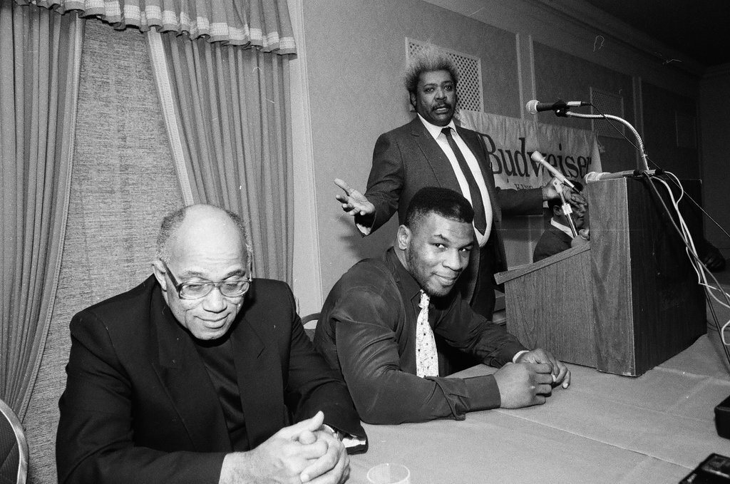 Press conference for Mike Tyson's exhibition match vs. James Tillis - Chicago Sun-Times